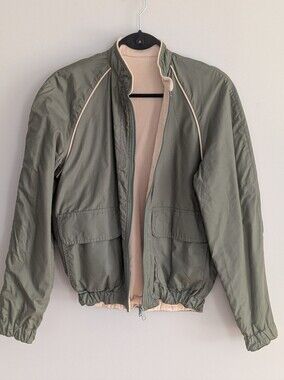 Vntage Rally Express reversible bomber jacket Size S